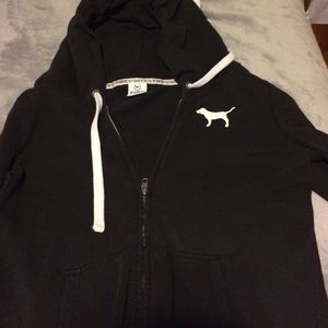 Vs black zip up jacket