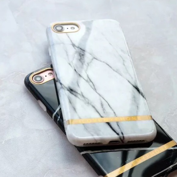 White Marble iPhone 7 soft phone case LAST ONE - Picture 3 of 4