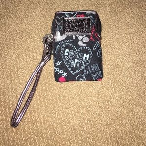 Coach Poppy Phone Wristlet