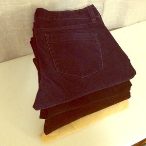 J.Crew Matchstick Cord in Navy