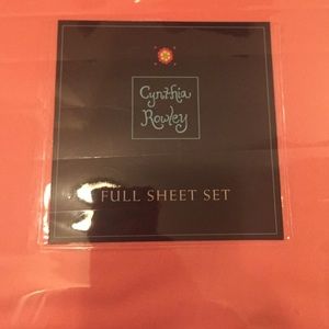 Coral sheet set!