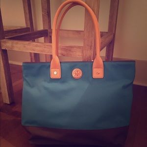 SALE SALE SALE!!!! Tory Burch Turquoise tote