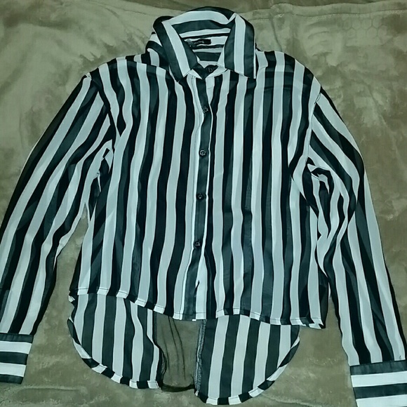 Foreign Exchange button up blouse