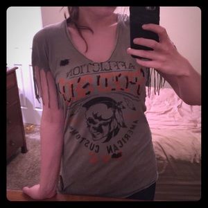 Affliction American Customs Speed Shop Shirt!