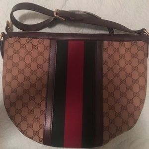 Gucci web cross body