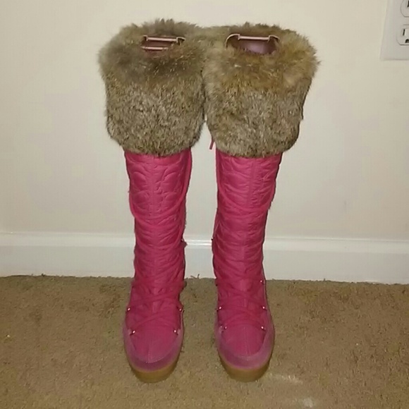 Coach knee high winter boots - Picture 2 of 4