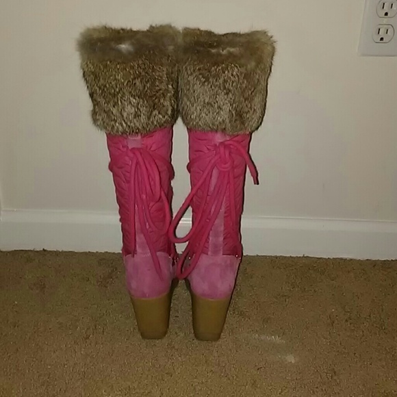 Coach knee high winter boots - Picture 3 of 4