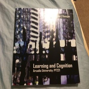 Learning and Cognition Arcadia University PY221