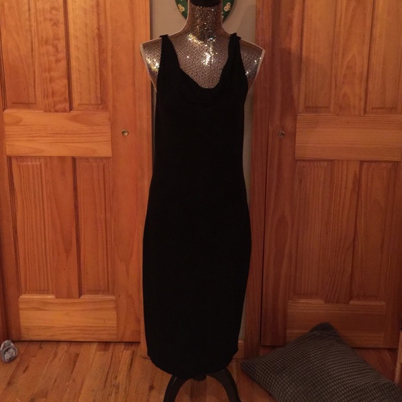 Sleeveless sweater dress