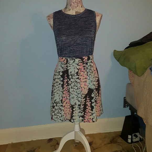 Soft floral skirt
