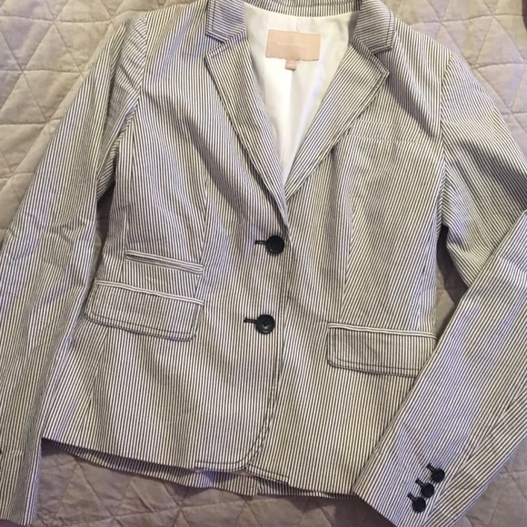 Striped Blazer