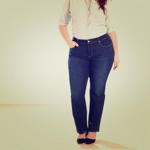 Levi's 314 shaping plus size 24w long