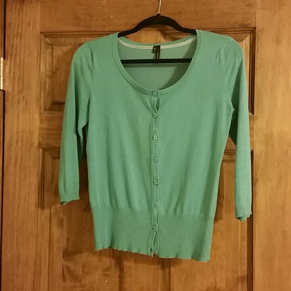 Maurices Teal Cardigan