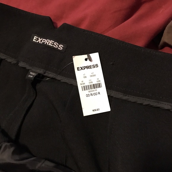 NWT express wide leg dress slacks/pants 00r