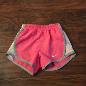Girls Nike running shorts