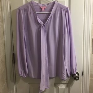 Lilly Pulitzer silk blouse