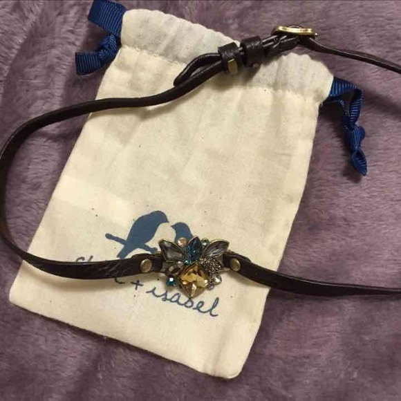 Chloe and Isabel sunset on the seine wrap bracelet