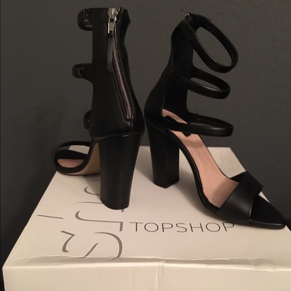 Topshop Romy black heels - Picture 4 of 4