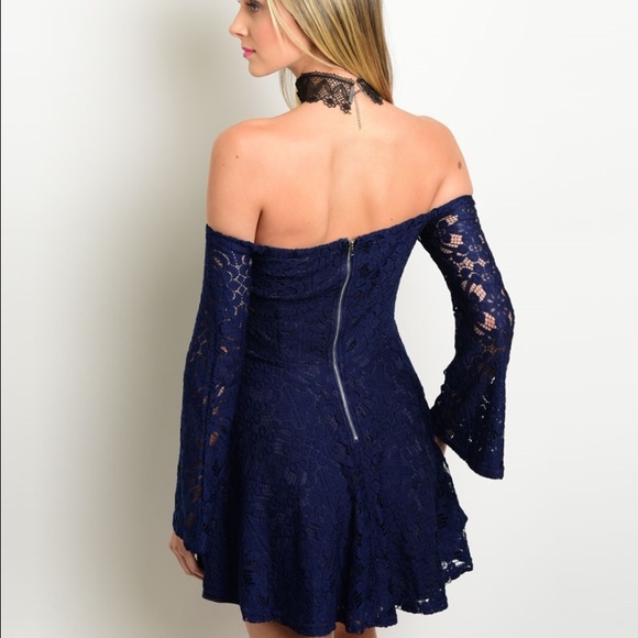 Navy Dress - Picture 3 of 4