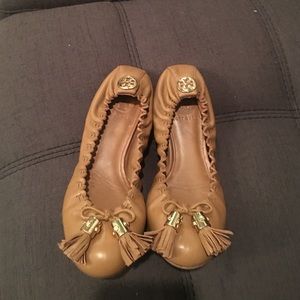 Tory Burch Reese Tassle Flats