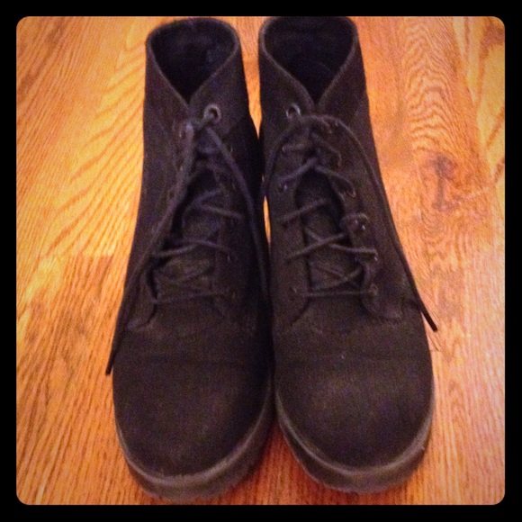 Vagabond Lace Tie-Up Ankle Booties