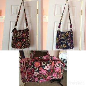 Vera Bradley Crossbody's and Large Duffle
