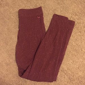 Maroon Victoria Secret Pink Legging ❤️