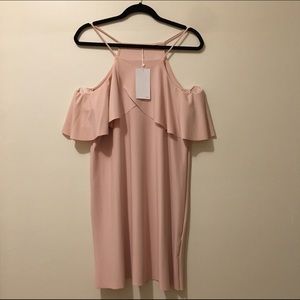 Zara B/W Collection Blush Pink Dress
