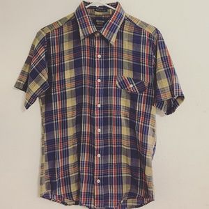 🌈BUNDLE FREE🌈Comfy & Light Plaid Button-Up Tee