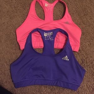 Adidas TechFit Sport Bras (set of 2)