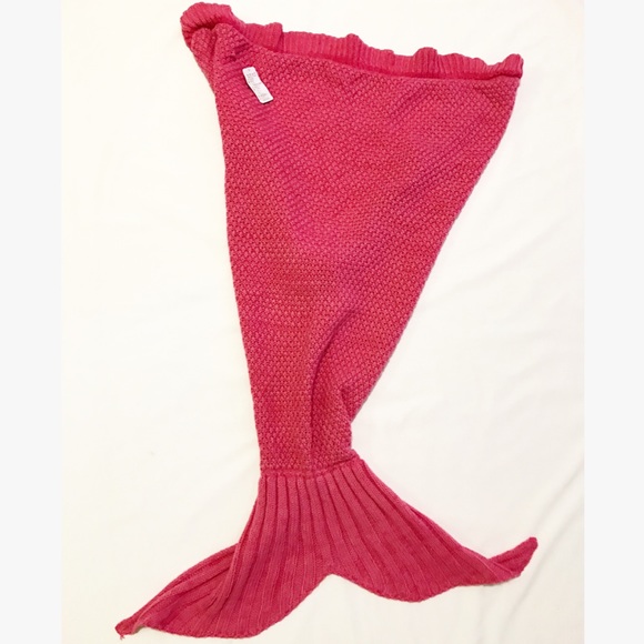 ❌SOLD❌ Mermaid Tail Blanket for Girls