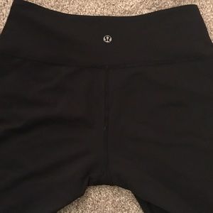 Lululemon black leggings, spandex-like material!