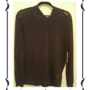 a.n.a mesh hoodie  (L)