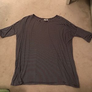 Striped Piko top