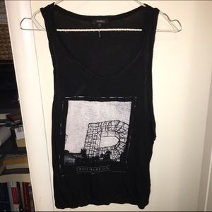 Black Graphic Tank