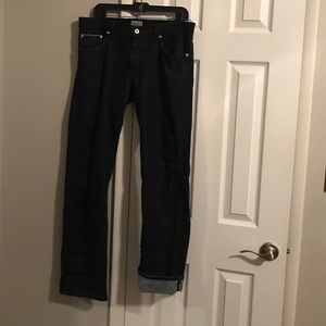 Naked and Famous slim guy selvedge jeans