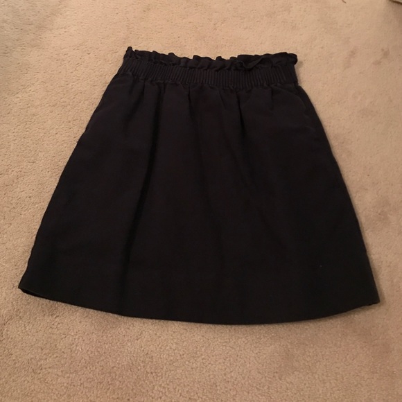 J. Crew navy skirt