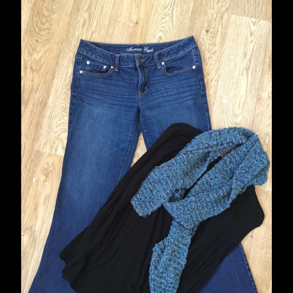 AE Favorite Boyfriend Stretch Jeans Size 12