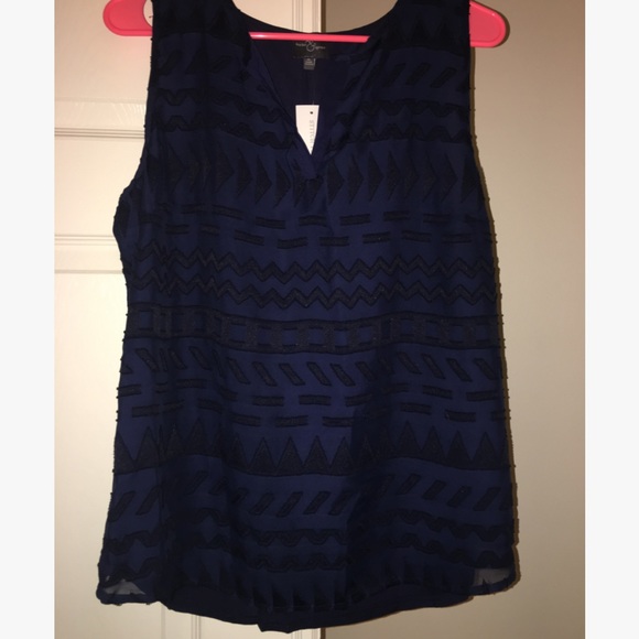 Ezide Textured Print Top