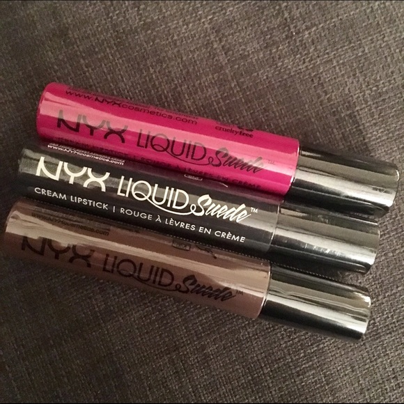 NYX Liquid Suede Cream Lipstick-THREE