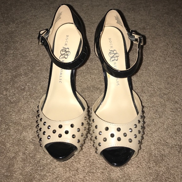 Studded Heels