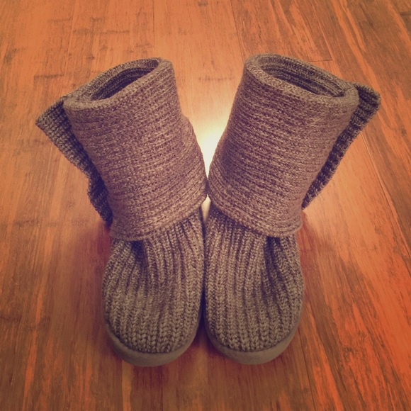Ugg Grey Classic Cardy Boots