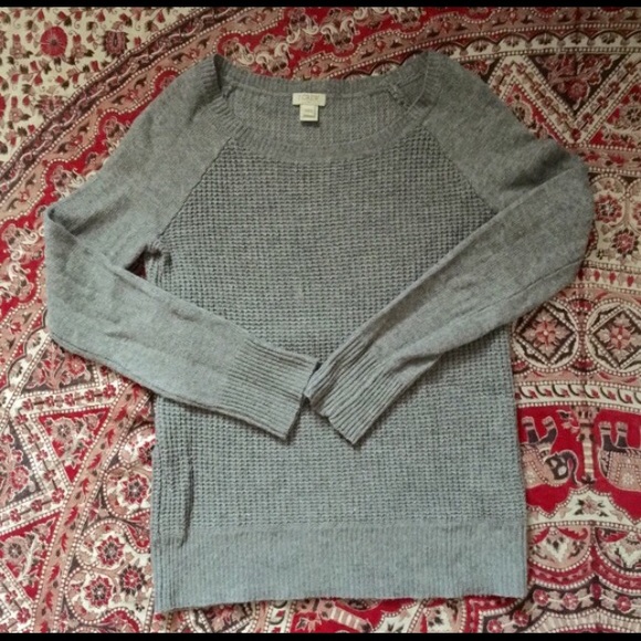 J.Crew grey sweater good condition XXS