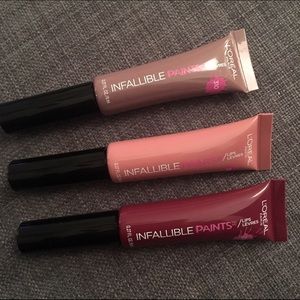L'Oreal Infallible Lip Paints-THREE
