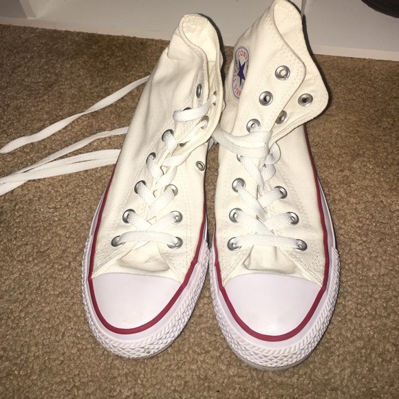 White High Top Converse