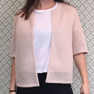 COS Spacer-knit mesh cardigan or light jacket