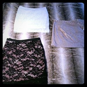 FOREVER 21 mini skirts