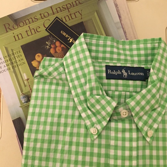 Men's Ralph Lauren Gingham Shirt NWT