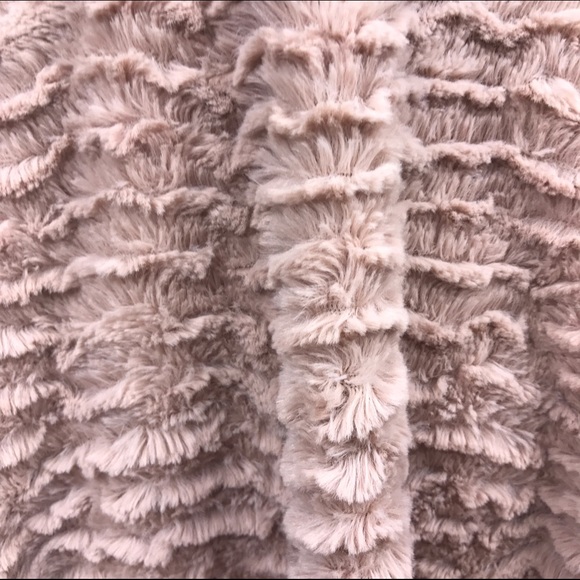 Faux Leather Bust Dress With Plush Skirt - Picture 3 of 4