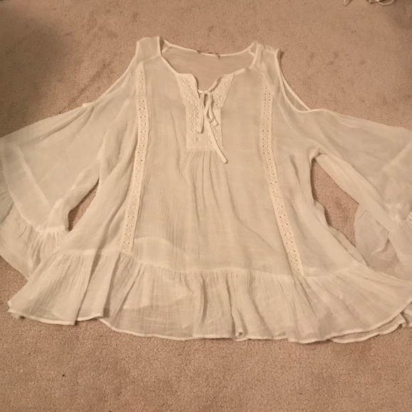 White Sheer top